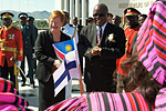 Valtiovierailu Namibiaan 21.-23.2.2011. Copyright © Tasavallan presidentin kanslia
